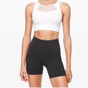 Lululemon Breathe it In Bra Medium Support A/B Cup White